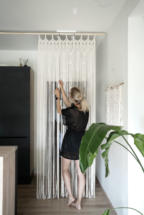 Macrame závěs 90x250cm