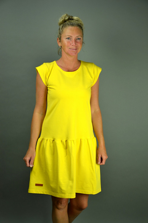 Řasené šaty — foto 1
