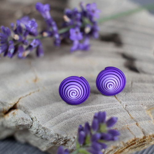 Náušnice Spiral — foto 1