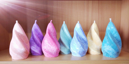 Svíčka PLAMEN, výška 14 cm