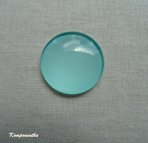 Skleněný kabošon 12mm 1kus
