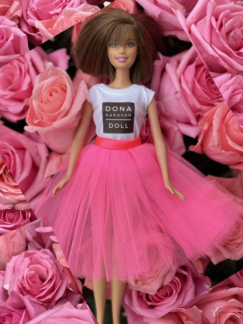 TUTU sukně pro Barbie růžová — foto 1