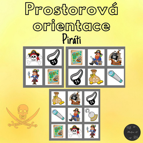 Piráti, prostorová orientace