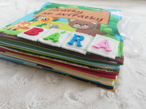 Quiet book holka — foto 1