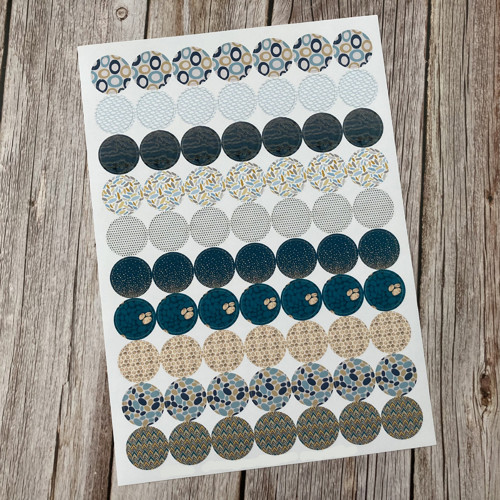 Samolepky Blues