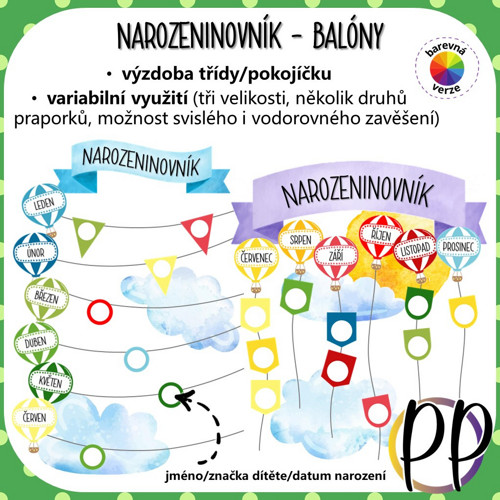 Narozeninovník - balóny (PDF) — foto 1