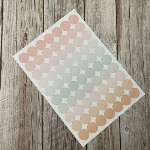 Samolepky Něžná paleta
