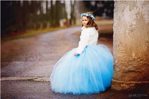 Zimní princezna ..... tutu sukně na přání