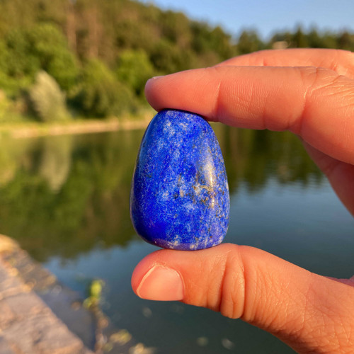 LAPIS LAZULI - tromlovaný kámen
