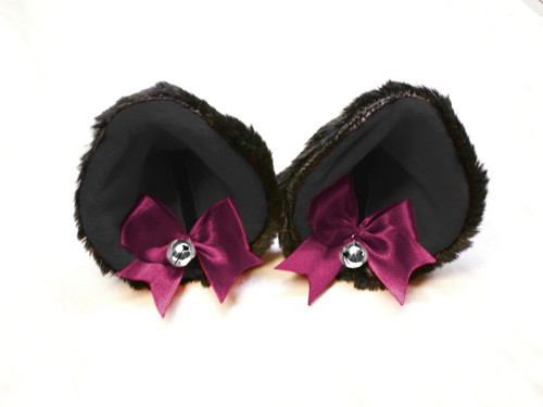 Kočičí uši s klipem a čelenkou, kittenplay ears