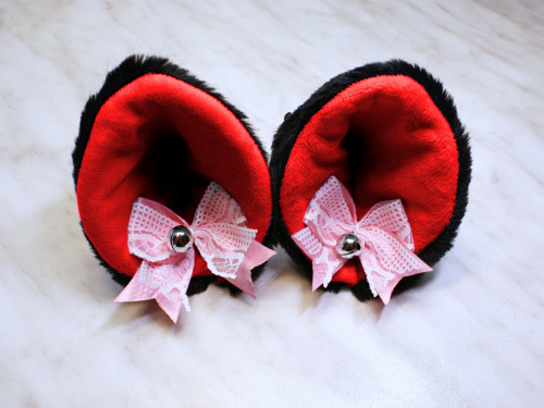 Kočičí uši s klipem a čelenkou, kittenplay ears