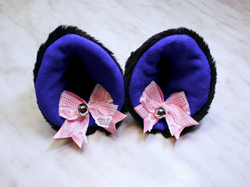 Kočičí uši s klipem a čelenkou, kittenplay ears
