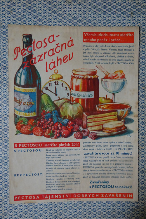 Dobová reklama/ Pectosa