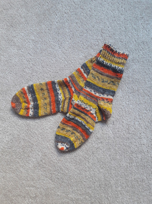 Ručně pletené ponožky vel. 30/31