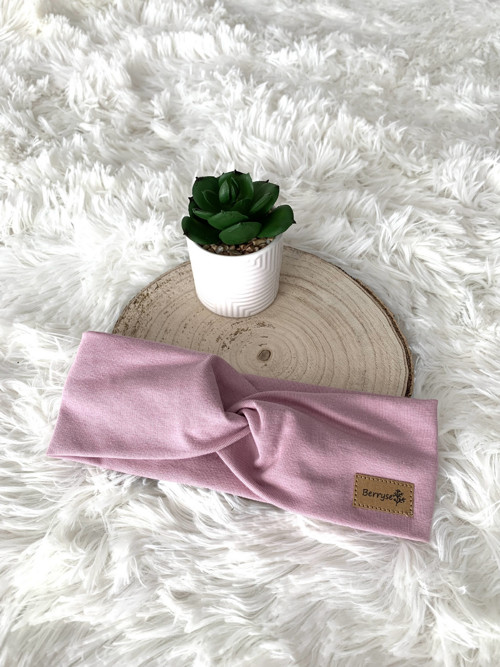 Čelenka dusty pink