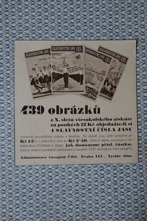 Dobová reklama/ Slavnostní Jas