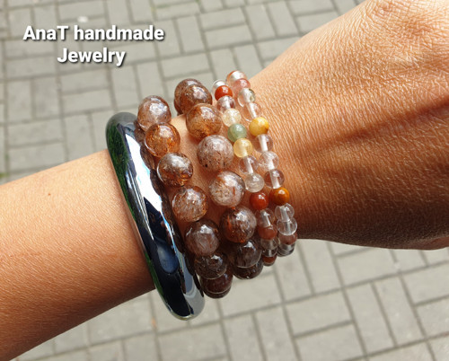 Wrap Náramek s barevnými rutily — foto 1