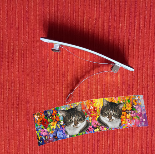 Kočička Automatická Spona Do Vlasů