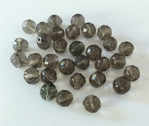 Broušené korálky 10mm - 7ks