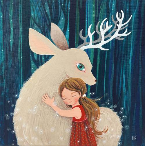 Kouzelné setkání - 30x30cm — foto 1
