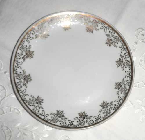 Porcelánový dezertní TALÍŘ, zn. JSK Stružná