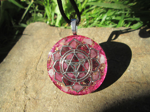 Org. šperk ,, Sri Yantra ochrany " — foto 1