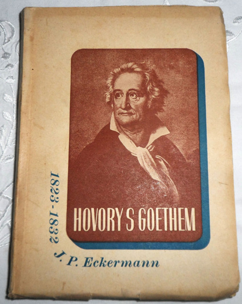 J. P. Eckermann: HOVORY s Goethem, 1941