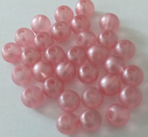Poloprůhledné kuličky 6mm - 40ks