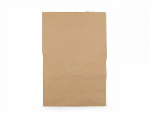 50ks (15x26,5x9 cm) hnědá přírodní papírový sáček