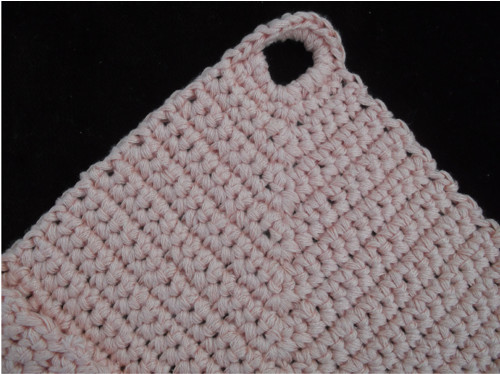 Žinka ? chňapka ? meruňková barva 18x18 cm 2kusy