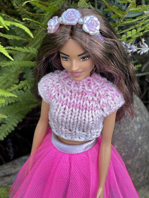 Top pro BARBIE růžová 15 — foto 1