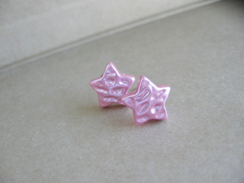 Stars rose, náušnice