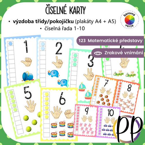 Číselné karty (PDF) — foto 1