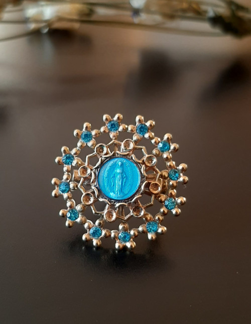 Krásná vintage brož, USA, 70-léta