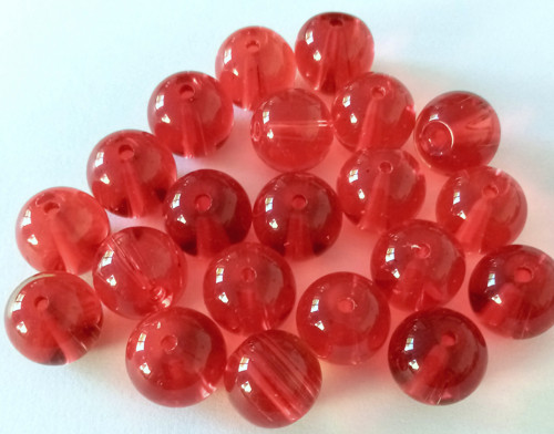 Průhledné kuličky 12mm - 6ks