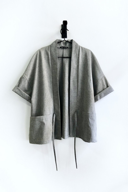 AKI grey ~ kimono / kabátek — foto 1