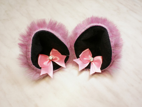 Kočičí uši s klipem a čelenkou, kittenplay ears