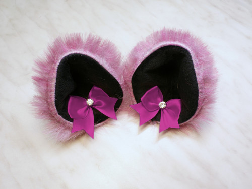 Kočičí uši s klipem a čelenkou, kittenplay ears