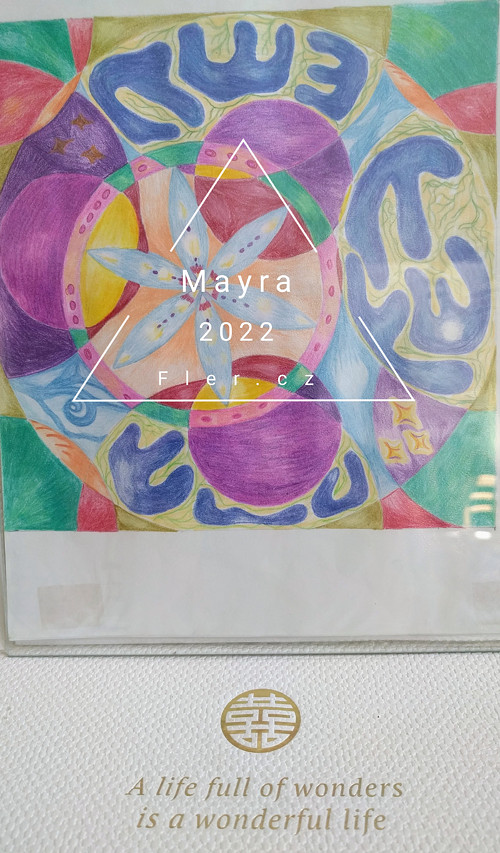 Mandala meditace obrázek