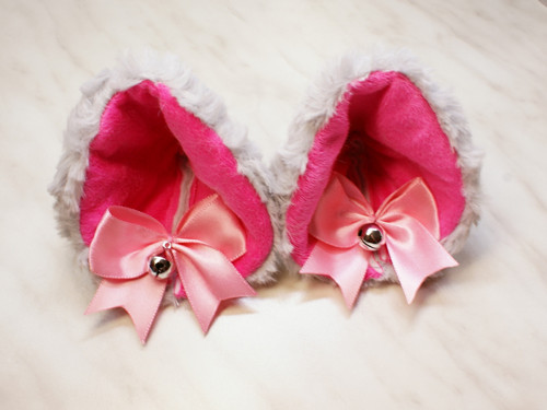 Kočičí uši s klipem a čelenkou, kittenplay ears