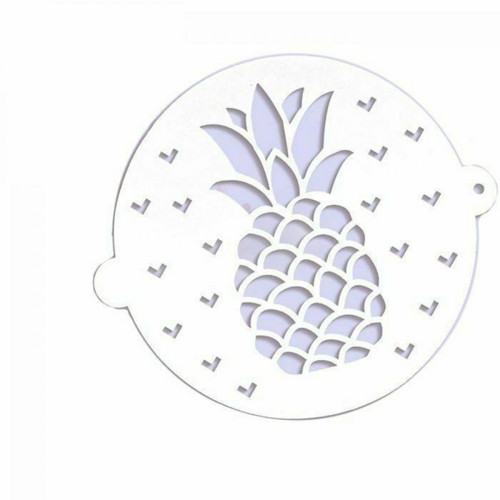 1 pc písmo, řemeslo, šablona, ananas pečení
