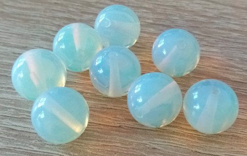 Syntetický opalit kulička 12mm - 2ks