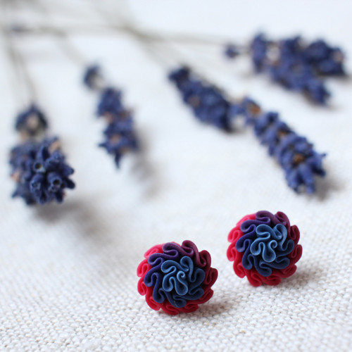 Náušnice Blueberry