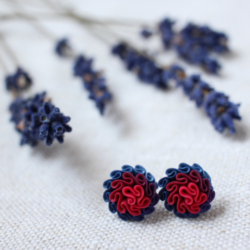 Náušnice Blueberry — foto 1