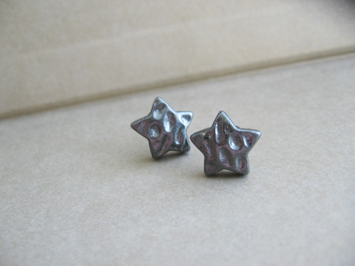 Stars anthracite, náušnice