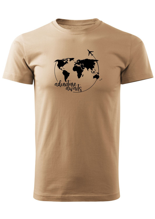Pánské tričko "Adventure Awaits & Earth" — foto 1