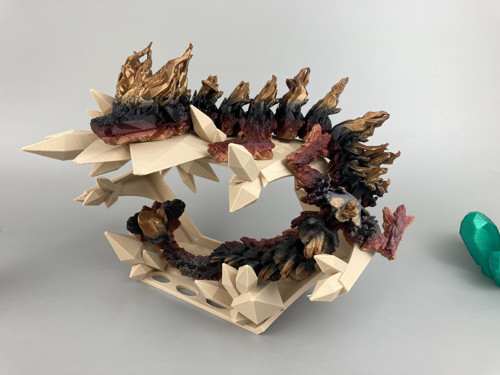 Lesní drak - 45cm, 3D tisk — foto 1