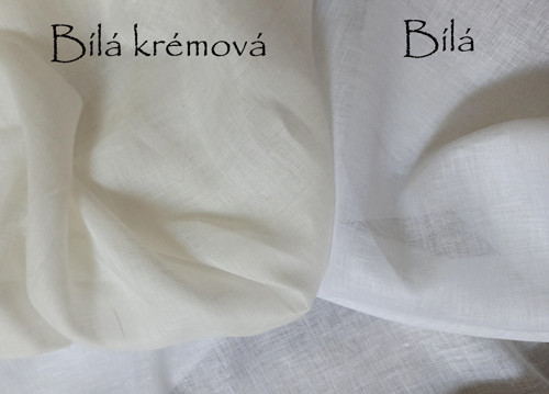 100% praný len/vintage režný přírodní len 93g/m2