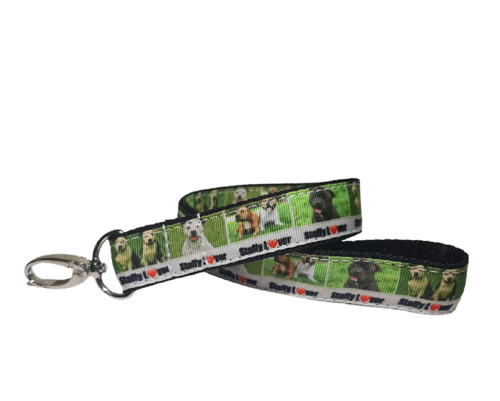 Klíčenka na krk Staffy Lover