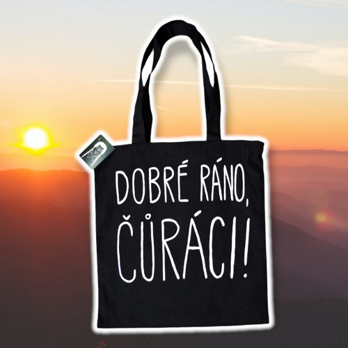 Pevná plátěná taška - Dobré ráno...